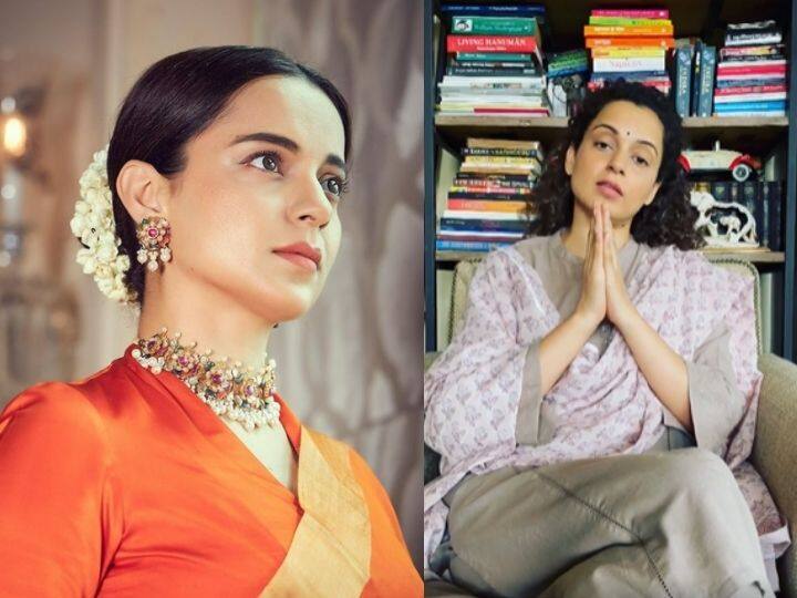 the kashmir files after watching film kangana ranaut share video The Kashmir Files : 'तुकडे-तुकडे गँग नावाचा कॅन्सर देशाच्या बाहेर फेका'; कंगनाचा व्हिडीओ व्हायरल