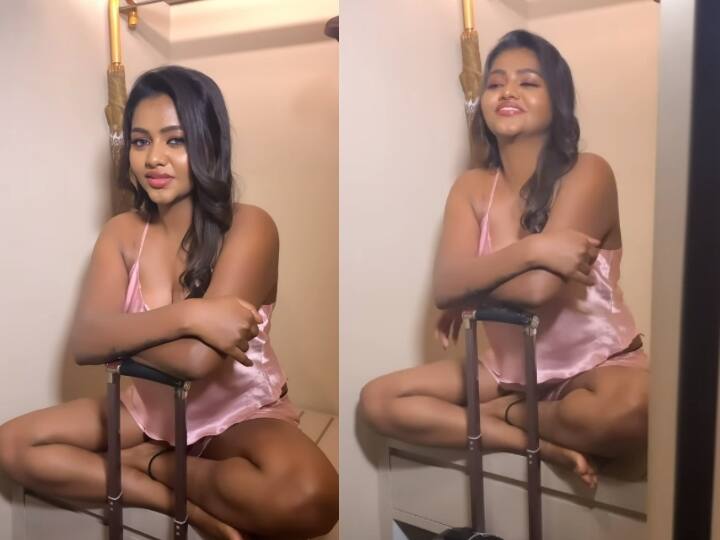 Watch Video: போட்டு இருப்பதோ சின்னஞ்சிறு சாட்ஸ்... அப்படி ஒரு ஹாட்... - ஷாலு ஷம்மு லேட்டஸ்ட் வைரல் வீடியோ!