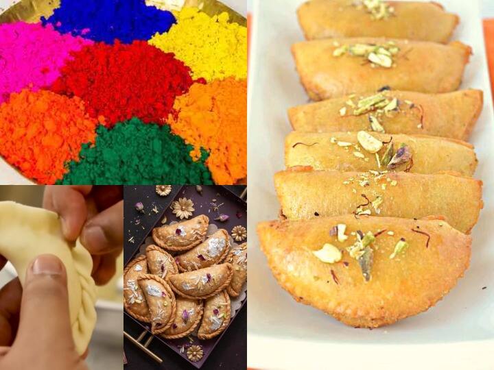 Healthy Gujiya Recipe: देश में होली (Holi) के त्योहार की धूम है. इस दिन सभी लोग रंगो से होली तो खेलते साथ ही कई तरह के व्यंजन भी बनाए जाते हैं. जिसमें सबसे ज्यादा फेमस है गुझिया. गुझिया खूब सारे मेवे भरकर बनाई जाती है. बता दें कि गुझिया देश के हर राज्य में होली पर बनाई जाती है और यूपी की फेमस डिश है. आज इस रिपोर्ट में हम आपके लिए गुजिया की एक ऐसी रेसिपी (Healthy Baked Gujiya Recipe) लेकर आए है  जो कैलोरी से समझौता किए बिना आपके त्योहार में मिठास घोल देगी. तो आइए जानते हैं कैसे बनती है ये हेल्दी बेक्ड गुजिया....
