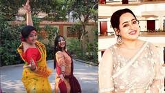 Laxmi Kakima Superstar: গালে আবির, 'লক্ষ্মীকাকিমা সুপারস্টার'-এর সেটেই নাচে গানে 'অপরাজিতা'