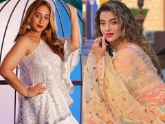 Holi 2022: होली पर ड्रेस को लेकर हो रही है कन्फ्यूजन, तो इन भोजपुरी अभिनेत्रियों से लें आउटफिट टिप्स