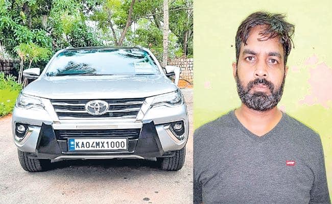 Car thief challenge police to catch him, gets arrested Car Thief Shekawat Arrest :  
