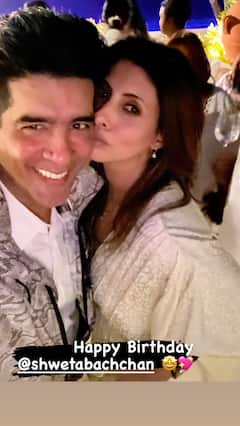 Photos: Karan Johar, Sidharth Malhotra Starkids- Aryan Khan, Ananya, Shanaya & Others At Shweta Bachchan’s Grand Birthday Bash