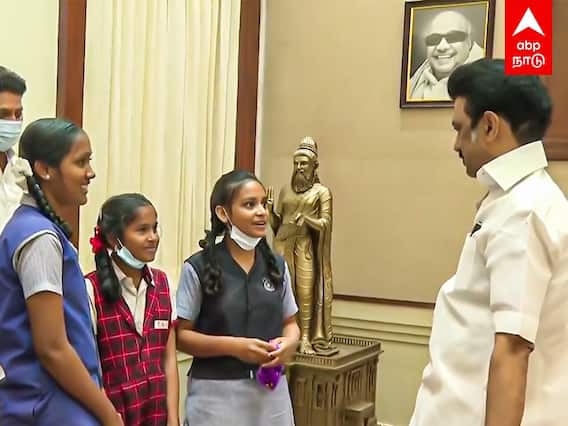 CM MK Stalin: CM Uncle நீங்க அப்பா மாதிரி! அழைத்த நரிக்குறவர் இன மாணவி! உருகிய முதல்வர்!