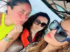 करीना-करिश्मा की मोनोकनी फोटोज़ ने सोशल मीडिया पर लगाई आग, मालदीव्स में ऐसे कर रहीं एंजॉय