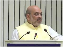 केंद्रीय गृह मंत्री अमित शाह ने कांग्रेस पर साधा निशाना, कहा- आजादी के बाद नहीं दिया गया भूमि मार्गों पर ध्यान