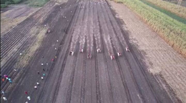 या शर्यतीसाठी 950 फुटांची धावपट्टी तयार करण्यात आली होती.