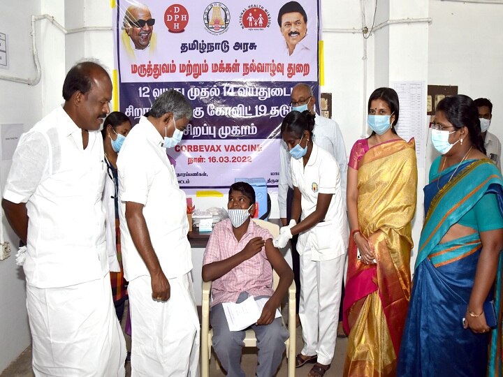 திருவாரூர் : 55,400 சிறார்களுக்கு தடுப்பூசி செலுத்தப்பட உள்ளது.. மாவட்ட ஆட்சியர் தகவல்.