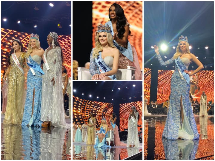 Karolina Bielawska from Poland Wins the Miss World 2021 Crown Pics Know Who is Karolina Bielawska Miss World 2021 Is Karolina Bielawska From Poland, India's Manasa Varanasi Fails To Make It To Top 6- See Pics