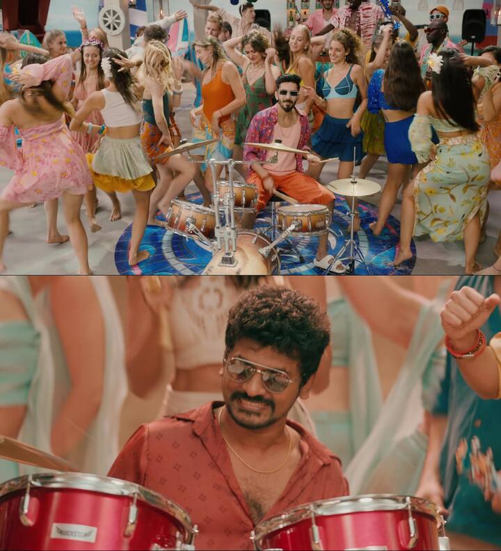 இந்தப் பாடலை பாடியது விஜய் என்ற தகவல் வெளியானது. ரசிகர்களை குஷியாக்கியது