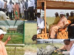 Gorakhpur: सीएम योगी की आवाज पर झूमती चली आई गैंडा 'हर-गौरी' की जोड़ी, जानिए फिर क्या हुआ