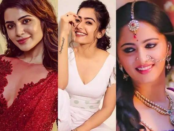 નવી દિલ્હીઃ સાઉથની ફિલ્મો માત્ર ભારતમાં જ નહીં પરંતુ આખી દુનિયામાં જોવાય છે, એટલુ જ નહીં બૉક્સ ઓફિસ પર સૌથી વધુ કમાણી પણ સાઉથની ફિલ્મો જ કરે છે. અહીં કેટલીક અભિનેત્રીઓ તો બૉલીવુડની કેટલીક હીરોઇનો કરતાં પણ વધુ ફી લે છે. જાણો કઇ છે આ હીરોઇનો જે બૉલીવુડની હસીનાઓને પણ આપે છે ટક્કર.....