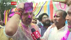 Chirag Paswan CELEBRATES Holi with supporters, remembers his late father Ram Vilas Paswan