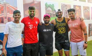 'Satrangi Yaari': Rishabh, Stoinis, Axar & Others From Delhi Capitals Celebrate Holi Ahead Of IPL 2022 | WATCH