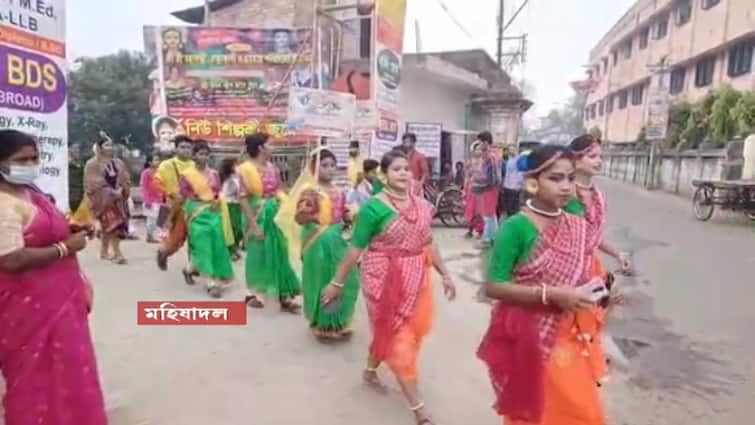 east midnapore at the age of 13, Mahishadal started the spring festival of Amrakunj of Rajbari Dol Purnima 2022: ১৩ বছরে পা দিল মহিষাদল রাজবাড়ির আম্রকুঞ্জের বসন্তোৎসব