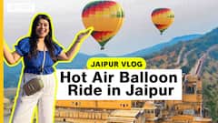 Jaipur Vlog: Hot Air Balloon Experience Reviewed | Full Package Review | Price | Uncut