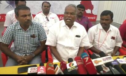 DMK has not resigned in some places yet - CPM state secretary K. Balakrishnan திமுகவினர் இன்னும் சில இடங்களில் பதவி விலகவில்லை - சிபிஎம் மாநில செயலாளர் கே.பாலகிருஷ்ணன்