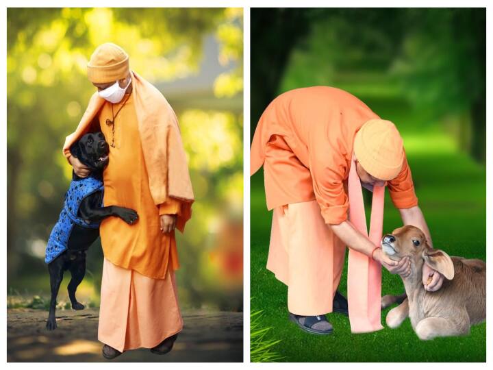 गोल्फ कार्ट से घूमते हुए आदित्यनाथ तेंदुए ‘नारद’ और बाघ ‘अमर’ के बाड़े पर भी रुके, जब वह शेर ‘पटौदी’ के बाड़े के पास पहुंचे तो वह दहाड़ने लगा. वह सोशल मीडिया इंस्टाग्राम पर जानवरों के साथ अपनी फोटो शेयर करते रहते हैं.