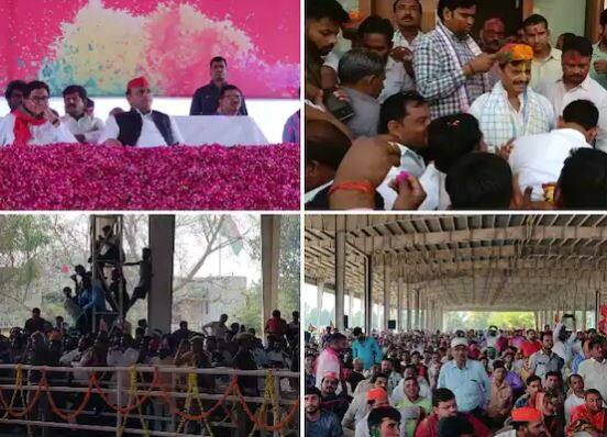 ਉੱਤਰ ਪ੍ਰਦੇਸ਼ ਵਿਧਾਨ ਸਭਾ ਚੋਣਾਂ ਦੀ ਹਾਰ ਨੂੰ ਭੁੱਲ ਕੇ ਸਮਾਜਵਾਦੀ ਪਾਰਟੀ ਨੇ ਸੈਫਈ 'ਚ ਹੋਲੀ 'ਤੇ ਵੱਡਾ ਪ੍ਰੋਗਰਾਮ ਆਯੋਜਿਤ ਕੀਤਾ। ਇਸ ਮੌਕੇ ਸਮਾਜਵਾਦੀ ਪਾਰਟੀ ਦੇ ਪ੍ਰਧਾਨ ਅਖਿਲੇਸ਼ ਯਾਦਵ, ਉਨ੍ਹਾਂ ਦੇ ਚਾਚਾ ਸ਼ਿਵਪਾਲ ਸਿੰਘ ਯਾਦਵ ਸਮੇਤ ਕਈ ਵੱਡੇ ਨੇਤਾ ਮੌਜੂਦ ਸਨ। ਸਪਾ ਵਰਕਰਾਂ ਨੇ ਵੀ ਇਸ ਹੋਲੀ ਪ੍ਰੋਗਰਾਮ ਵਿੱਚ ਉਤਸ਼ਾਹ ਨਾਲ ਹਿੱਸਾ ਲਿਆ। ਇਸ ਮੌਕੇ ਸਮਾਜਵਾਦੀ ਪਾਰਟੀ ਦੇ ਸਾਰੇ ਮੈਂਬਰ ਇਕੱਠੇ ਨਜ਼ਰ ਆਏ।