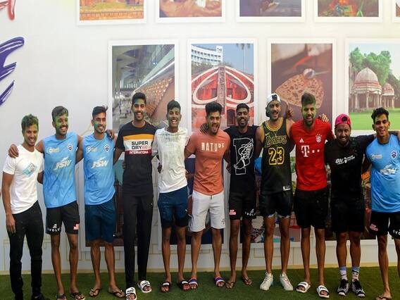 दिल्ली कॅपिटल्सचं होळी सेलिब्रेशन!