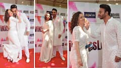 Holi 2022: বিয়ের পর প্রথম হোলি, রঙের উৎসবে একে অপরকে রাঙিয়ে দিলেন অঙ্কিতা-ভিকি