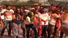 Holi 2022 : রঙের উত্‍সবে রঙিন আরবানা, মাতোয়ারা আট থেকে আশি | Bangla News
