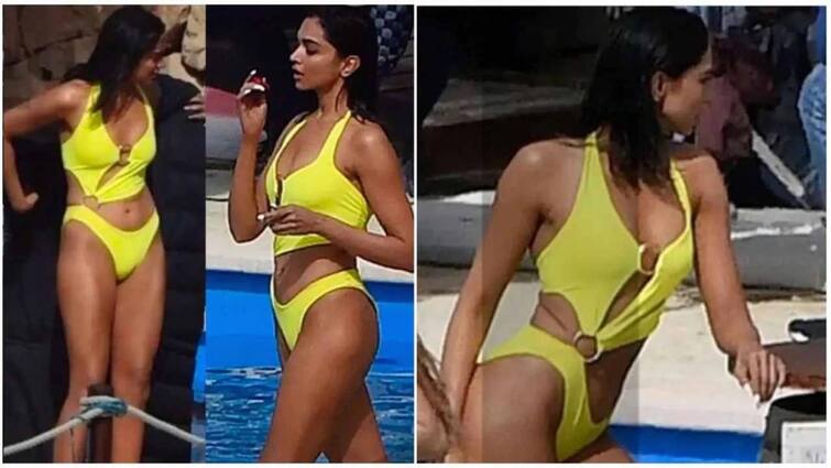 deepika padukone bikini pictures leaked from pathan film shooting set દીપિકા પાદુકોણનો ફિલ્મના સેટ પરથી બૉલ્ડ બિકીની અવતાર વાયરલ, પઠાણનુ કરી રહી છે શૂટિંગ, જુઓ.......