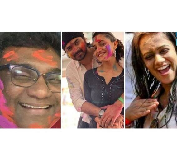 मराठी कलाकारांचे होळी सेलिब्रेशनचे फोटो