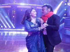 माधुरी के ठुमकों पर फिदा हुए जैकी श्रॉफ, इस  सुपरहिट गाने पर किया रोमांटिक डांस