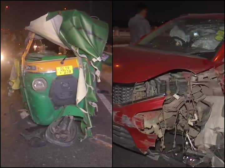 दिल्ली के बारापुला फ्लाईओवर पर हुए सड़क हादसे में महिला की भी मौत, कार चालक गिरफ्तार
