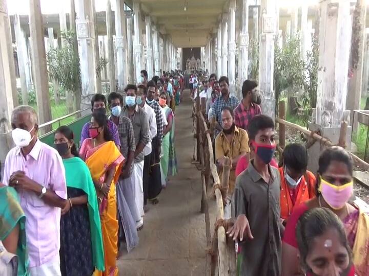 Thiruvarur Thiyagarajar Temple Panguni Uthiram Festivity Devotees In Swing திருவாரூர் : தியாகராஜர் கோவிலில் பங்குனி உத்திர விழா.. பக்தியுடன் குவிந்த பக்தர்கள்