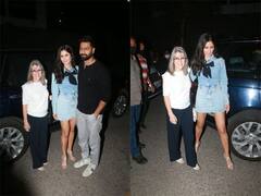 फैमिली के साथ डिनर पर स्पॉट हुए कैटरीना कैफ और विक्की कौशल, शानदार लुक मे नजर आईं एक्ट्रेस