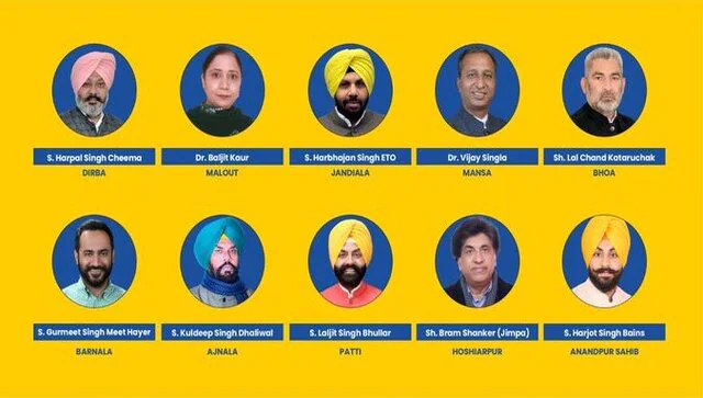 ਮਾਨ ਕੈਬਿਨੇਟ 'ਚ ਸ਼ਾਮਿਲ 10 ਮੰਤਰੀਆਂ ਬਾਰੇ ਜਾਣੋ, ਕੋਈ ਹੈ ਪੇਸ਼ੇਵਰ ਡਾਕਟਰ ਤੇ ਕੋਈ ਪੜਿਆ ਸਿਰਫ 10ਵੀਂ ਤੱਕ
