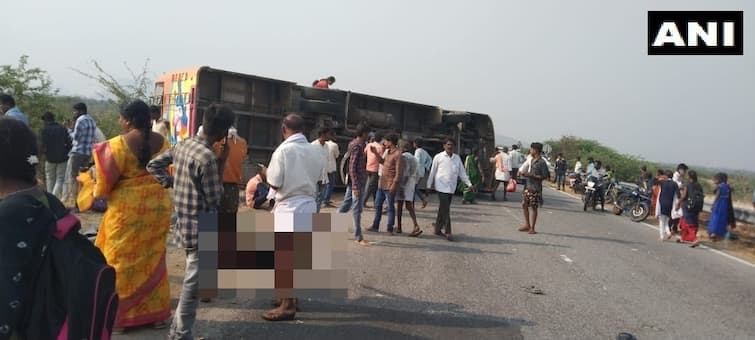 Karnataka Eight Dead More than 20 Injured in Bus Accident Tumkur district Karnataka :  તુમકુર જિલ્લામાં બસ અકસ્માતમાં 8  લોકોના મોત, 20થી વધુ લોકો ઈજાગ્રસ્ત