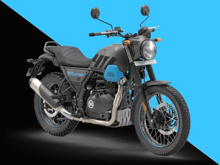 रॉयल एनफील्ड की नई बाइक स्क्रैम 411 की आजकल काफी चर्चा है. ऐसे में अगर आपने अभी तक इस बाइक का लुक और डिजाइन नहीं देखा है, तो चलिए आज हम आपको यह बाइक दिखाते हैं. इसके साथ ही, आपको बाइक से जुड़ी जरूरी जानकारियां भी देंगे.