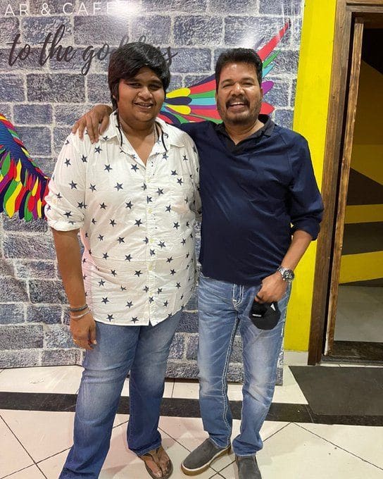 இயக்குனர் ஷங்கருடன் கார்த்திக் சுப்பாராஜ்