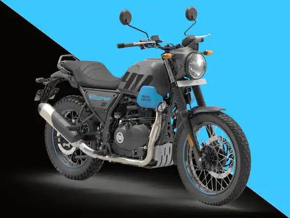Royal Enfield Scram 411 - રૉયલ એનફિલ્ડની નવી બાઇક સ્કેમ 411ની આજકાલ ખુબ ચર્ચા છે. આવામાં જો તમે હજુ સુધી આ બાઇકનો લૂક અને ડિઝાઇન નથી જોઇ, તો ચાલો આજે અમે તમને આ બાઇક બતાવી રહ્યાં છીએ. આની સાથે તમને બાઇક સાથે જોડાયેલી જરૂરી માહિતી પણ આપીશું.