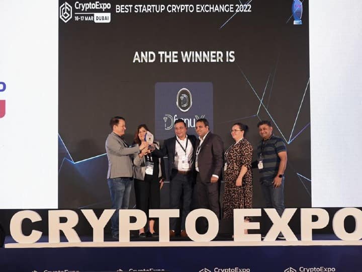 DhanuX Wins ‘Best Crypto Startup Exchange’ In Dubai DhanuX Wins ‘Best Crypto Startup Exchange’ In Dubai