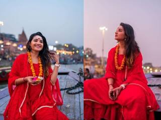 Varanasi travel experience shares Sharanya Turadi in facebook post Sharanya Turadi :  பிறவியை கடந்திட மாட்டோமா... வாழ்க்கை தத்துவம்.. வாரணாசி போன சரண்யா துராதி..