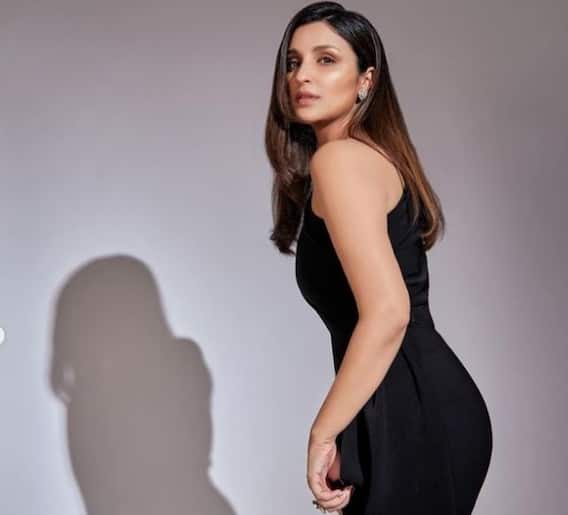 परिणीतीचं ब्लॅक ड्रेसमध्ये किलर फोटोशूट