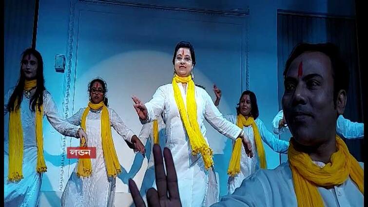 Dona Ganguly celebrates Dol Purnima 2022 in London with NRIs Dona Ganguly Update: প্রবাসেও বসন্ত উৎসব, নাচে-গানে লন্ডনে দোল পালন ডোনার