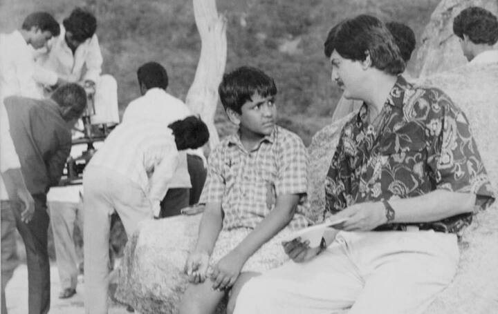 విష్ణుతో.. - Image Credit: Mohan Babu/Twitter