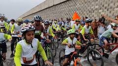 PHOTO : उस्मानाबादमध्ये सायकलिस्टसाठी खास सायक्लोथॉन; अनेकांनी घेतला सहभाग