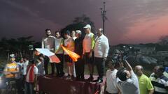 PHOTO : उस्मानाबादमध्ये सायकलिस्टसाठी खास सायक्लोथॉन; अनेकांनी घेतला सहभाग