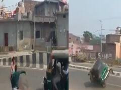 Watch Video: அதிவேக ஆட்டோவை கவிழ்த்த தண்ணீர் பந்து.. சோகத்தில் முடிந்த ஹோலி கொண்டாட்டம்!!