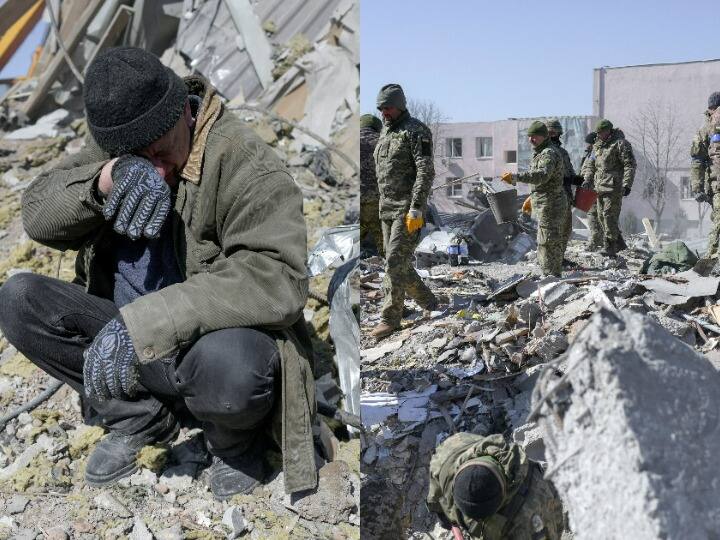 Ukraine Russia war Fierce fighting in city of Mariupol Russian bombing survivors are starving to death Ukraine के प्रमुख शहर Mariupol में भीषण लड़ाई, रूसी बमबारी से जीवित बचे लोगों की हो रही है भूख से मौत