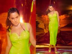 ਨਿਓਨ ਡਰੈੱਸ 'ਚ ਕੰਗਨਾ ਰਣੌਤ ਨੇ ਦਿਖਾਏ ਤੇਵਰ, ਫੋਟੋਆਂ ਨੇ ਫੈਨਸ ਦਾ ਲੁੱਟਿਆ ਦਿਲ