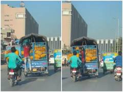 चलती गाड़ी में दिनदहाड़े हुई हैरतअंगेज अंदाज में चोरी, वीडियो देख सोच में पड़ जाएंगे आप