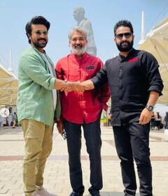 स्टैच्यू ऑफ यूनिटी से शुरू हुआ RRR का प्रमोशन, राम चरण और जूनियर एनटीआर संग नहीं दिखीं आलिया भट्ट