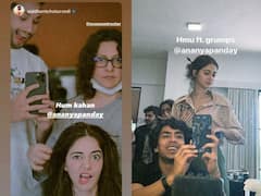 Ananya Panday, Siddhant Chaturvedi And Adarsh Gourav Start Filming For ‘Kho Gaye Hum Kahan’, Share BTS Pictures